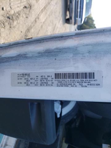 3C6TRVDG1GE104349 - 2016 RAM PROMASTER WHITE photo 10