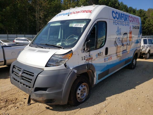 3C6TRVDG1GE104349 - 2016 RAM PROMASTER WHITE photo 2