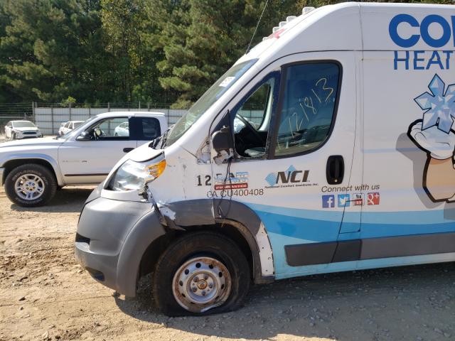 3C6TRVDG1GE104349 - 2016 RAM PROMASTER WHITE photo 9