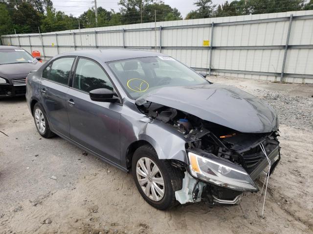 3VW2K7AJ3EM310213 - 2014 VOLKSWAGEN JETTA BASE Արծաթագույն լուսանկար 1