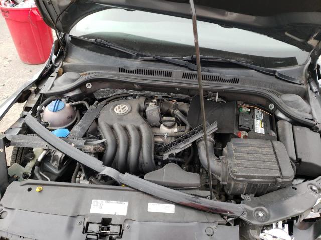 3VW2K7AJ3EM310213 - 2014 VOLKSWAGEN JETTA BASE Արծաթագույն լուսանկար 7
