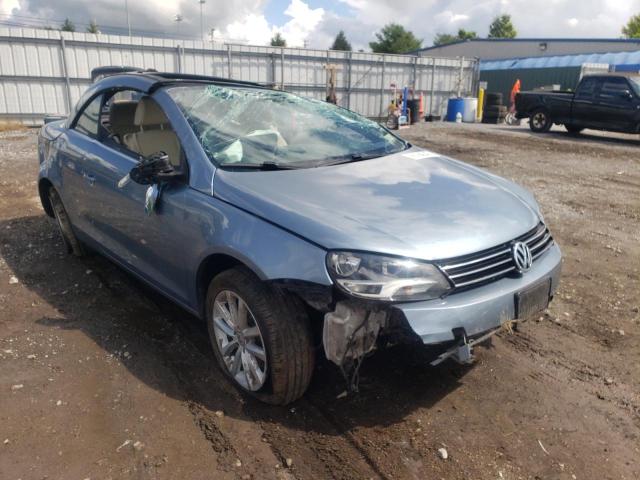 WVWBW8AH9FV004036 - 2015 VOLKSWAGEN EOS KOMFOR ლურჯი ფოტო 1