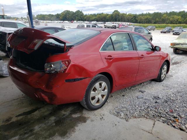 4T1BE46K67U078484 - 2007 TOYOTA CAMRY CE RED photo 4