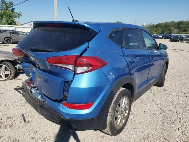 KM8J23A41GU042256 - 2016 HYUNDAI TUCSON SE BLUE photo 4