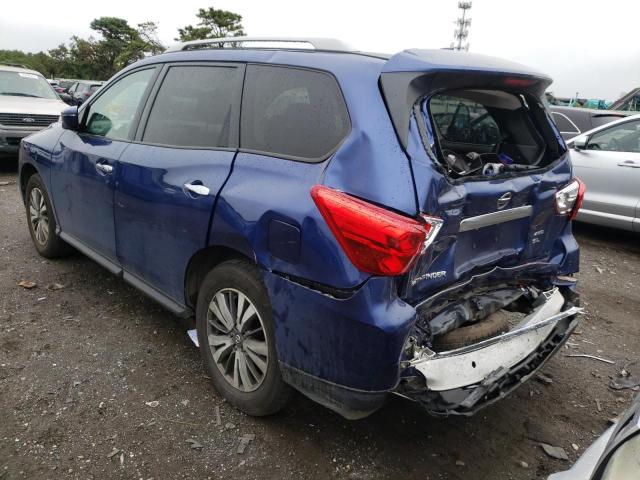 5N1DR2CM1LC617052 - 2020 NISSAN PATHFINDER BLUE photo 3