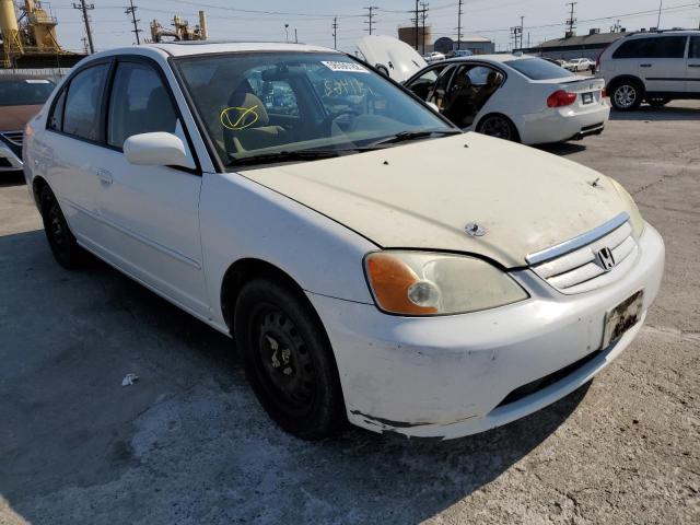 2HGES26783H617261 - 2003 HONDA CIVIC EX WHITE photo 1