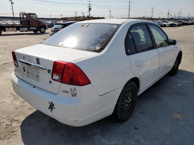 2HGES26783H617261 - 2003 HONDA CIVIC EX WHITE photo 4