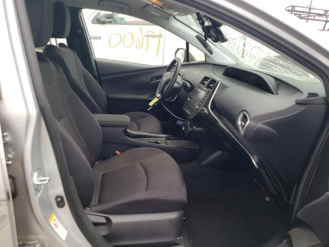 JTDKAMFP1M3183074 - 2021 TOYOTA PRIUS PRIM 银色 照片 5