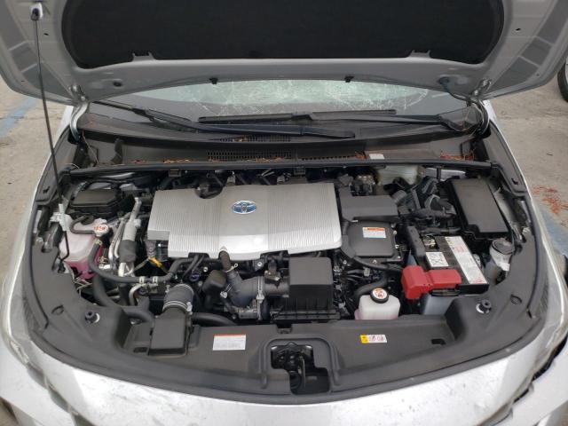 JTDKAMFP1M3183074 - 2021 TOYOTA PRIUS PRIM 银色 照片 7