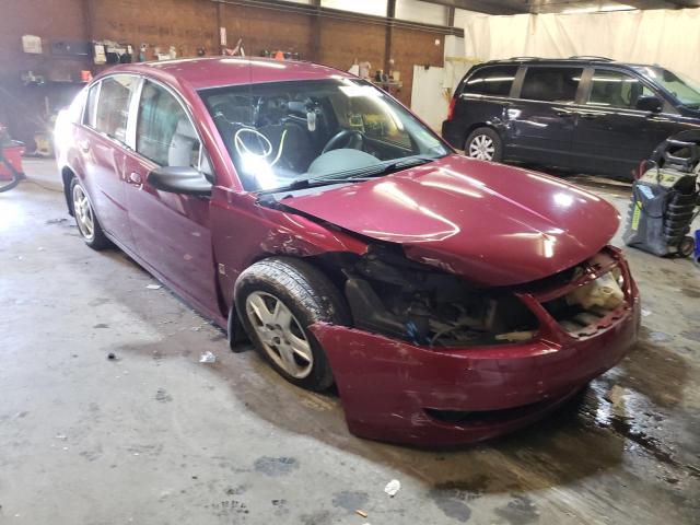 1G8AJ55F36Z173487 - 2006 SATURN ION LEVEL ბურგუნდია ფოტო 1