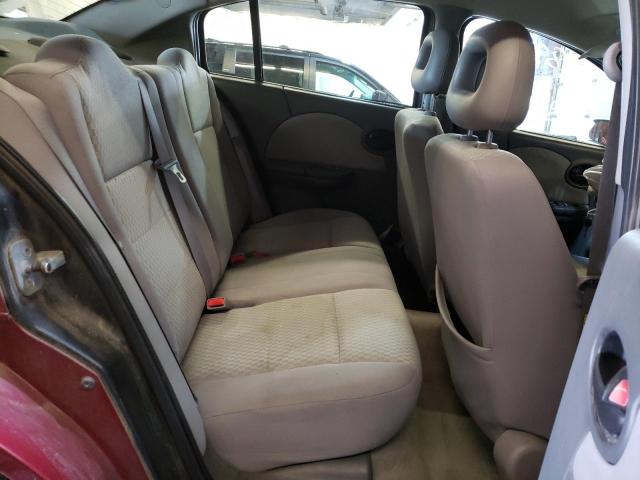 1G8AJ55F36Z173487 - 2006 SATURN ION LEVEL ბურგუნდია ფოტო 6