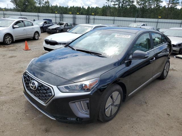 KMHC75LCXNU269212 - 2022 HYUNDAI IONIQ SE BLACK photo 2