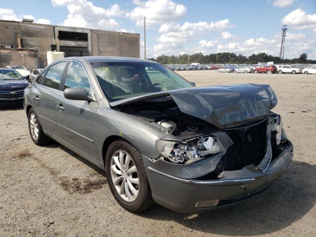 KMHFC46F57A155437 - 2007 HYUNDAI AZERA SE GRAY photo 1