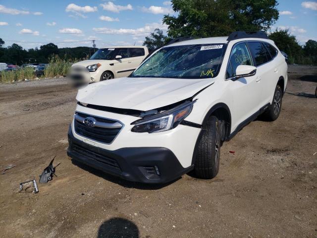 4S4BTACC3L3253081 - 2020 SUBARU OUTBACK PR WHITE photo 2