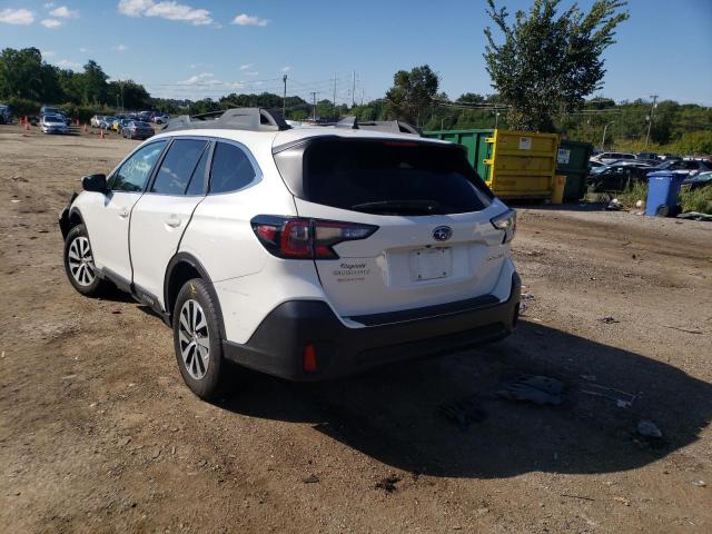 4S4BTACC3L3253081 - 2020 SUBARU OUTBACK PR WHITE photo 3