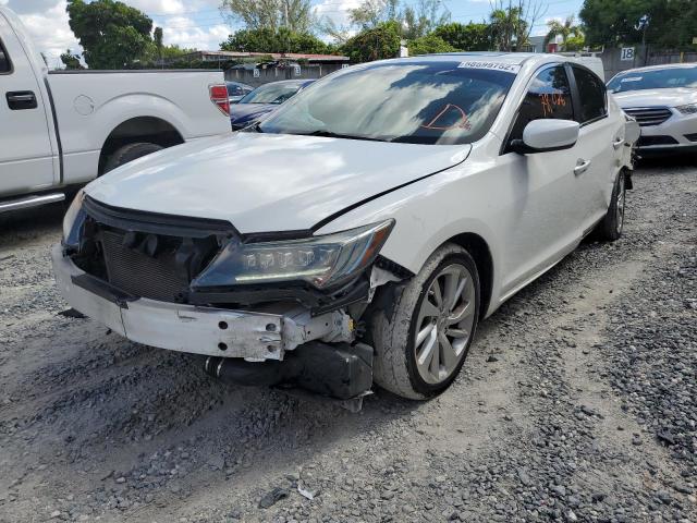 19UDE2F3XHA013698 - 2017 ACURA ILX BASE W WHITE photo 2
