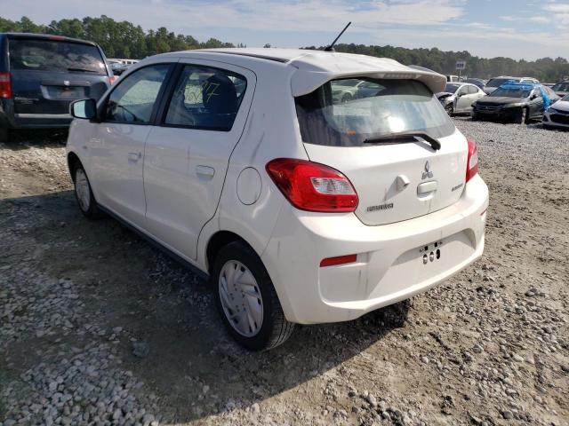 ML32A3HJ2KH014719 - 2019 MITSUBISHI MIRAGE ES WHITE photo 3