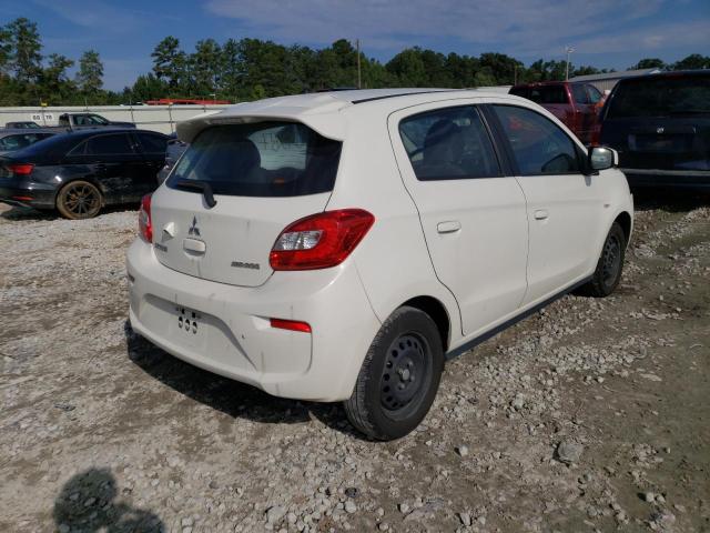 ML32A3HJ2KH014719 - 2019 MITSUBISHI MIRAGE ES WHITE photo 4