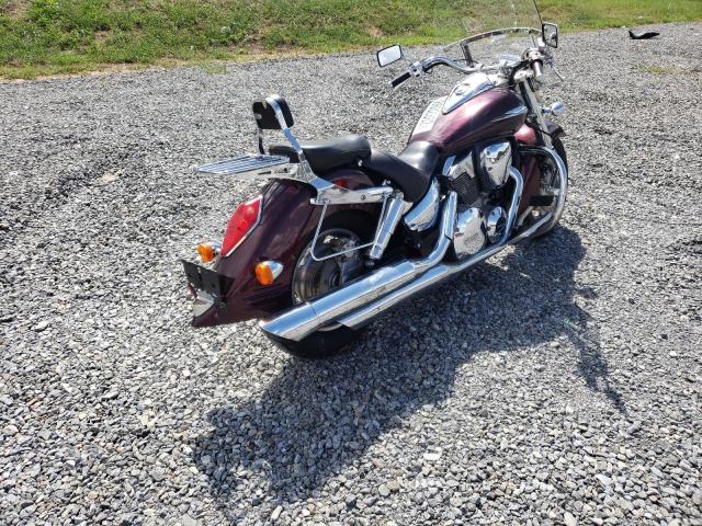 1HFSC52627A410940 - 2007 HONDA VTX1300 R BURGUNDY photo 4