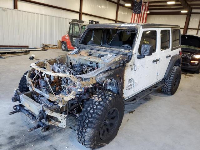 1C4HJXDG8JW120952 - 2018 JEEP WRANGLER U თეთრი ფოტო 2