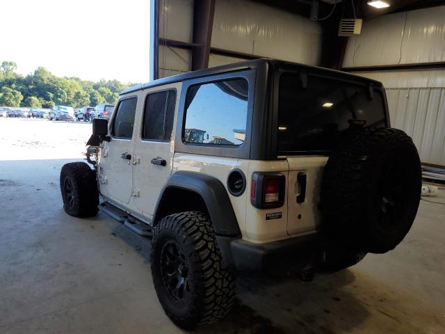 1C4HJXDG8JW120952 - 2018 JEEP WRANGLER U თეთრი ფოტო 3