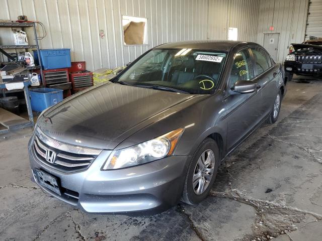 1HGCP2F65CA009776 - 2012 HONDA ACCORD SE GRAY photo 2