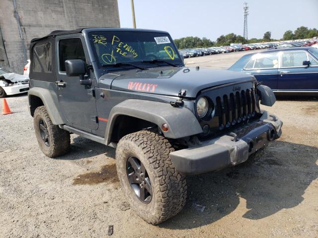 1C4AJWAG6GL317256 - 2016 JEEP WRANGLER S CHARCOAL photo 1