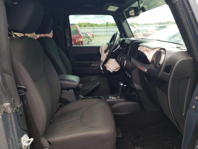 1C4AJWAG6GL317256 - 2016 JEEP WRANGLER S CHARCOAL photo 5