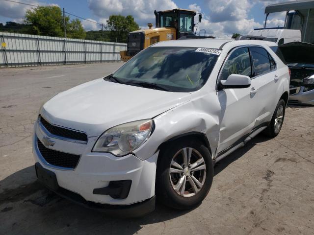 2GNALDEK4C6380802 - 2012 CHEVROLET EQUINOX WHITE photo 9