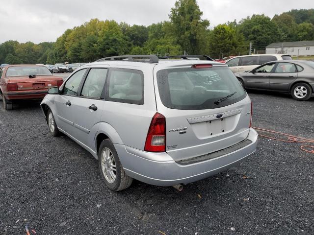 1FAFP36N05W214653 - 2005 FORD FOCUS ZXW SILVER photo 3