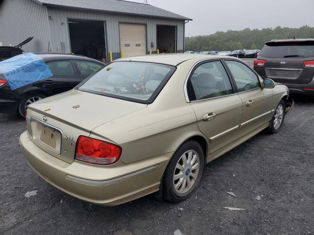 KMHWF35H74A922690 - 2004 HYUNDAI SONATA GLS GOLD photo 4