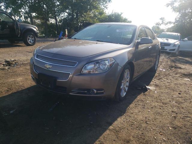 1G1ZG5E73CF117197 - 2012 CHEVROLET MALIBU LTZ ნაცრისფერი ფოტო 2