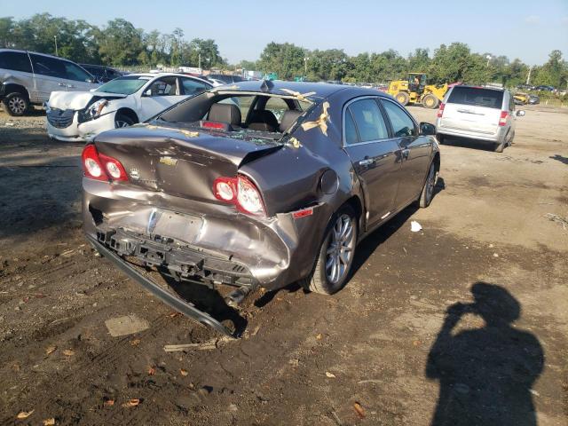 1G1ZG5E73CF117197 - 2012 CHEVROLET MALIBU LTZ ნაცრისფერი ფოტო 4