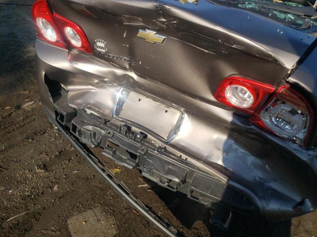 1G1ZG5E73CF117197 - 2012 CHEVROLET MALIBU LTZ ნაცრისფერი ფოტო 9