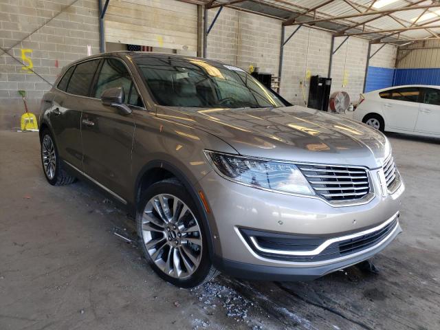 2LMTJ6LP5GBL60928 - 2016 LINCOLN MKX RESERV BEIGE photo 1