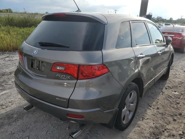 5J8TB18528A014213 - 2008 ACURA RDX TECHNO GRAY photo 4