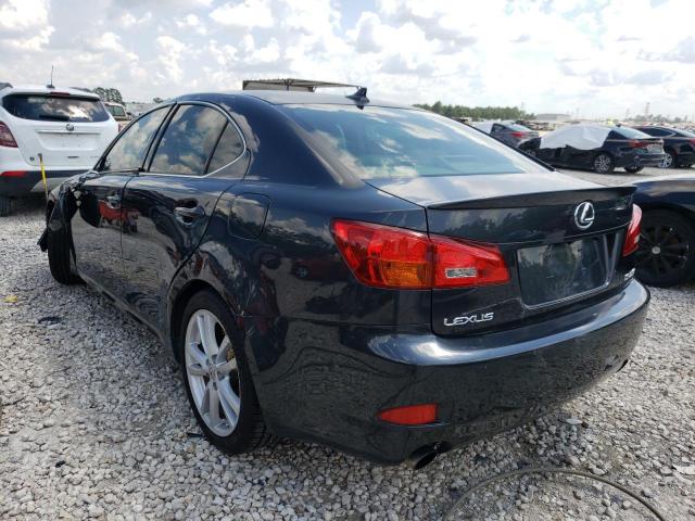 JTHBK262272033361 - 2007 LEXUS IS 250 GRAY photo 3