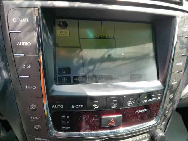 JTHBK262272033361 - 2007 LEXUS IS 250 GRAY photo 9