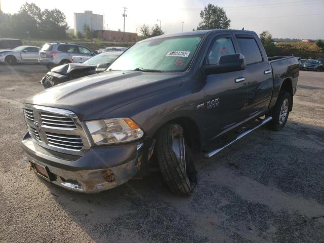 1C6RR6LT5FS512489 - 2015 RAM 1500 SLT GRAY photo 2