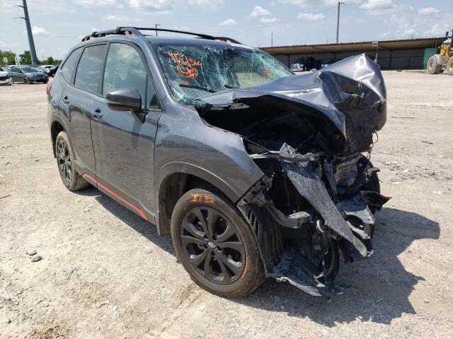 JF2SKALC9MH515361 - 2021 SUBARU FORESTER S GRAY photo 1