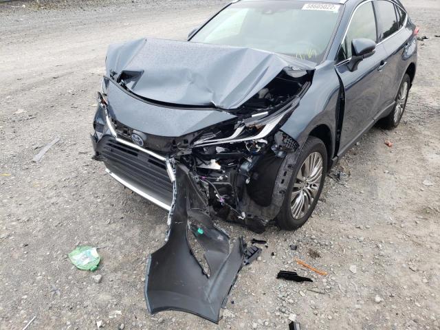 JTEAAAAH4NJ099365 - 2022 TOYOTA VENZA LE GRAY photo 9