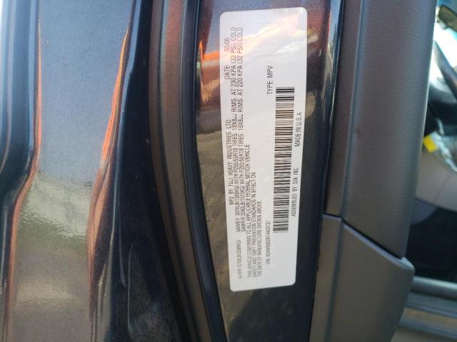 4S4WX85D674403737 - 2007 SUBARU B9 TRIBECA GRAY photo 10