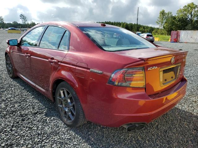 19UUA76527A014935 - 2007 ACURA TL TYPE S RED photo 3