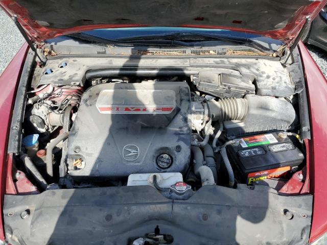 19UUA76527A014935 - 2007 ACURA TL TYPE S RED photo 7