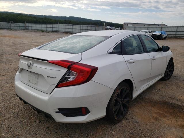 2HGFC2F89MH522154 - 2021 HONDA CIVIC SPOR WHITE photo 4