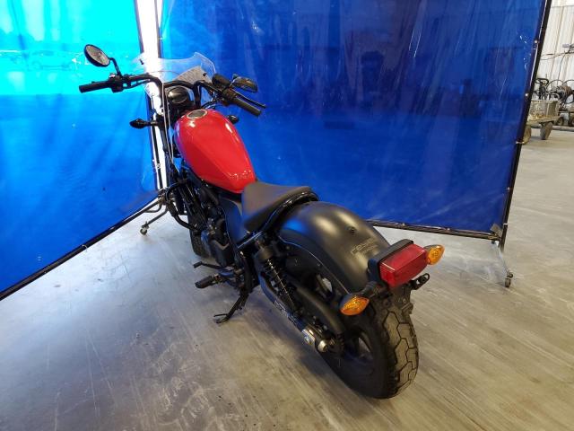 MLHPC5601H5002295 - 2017 HONDA CMX500 RED photo 3