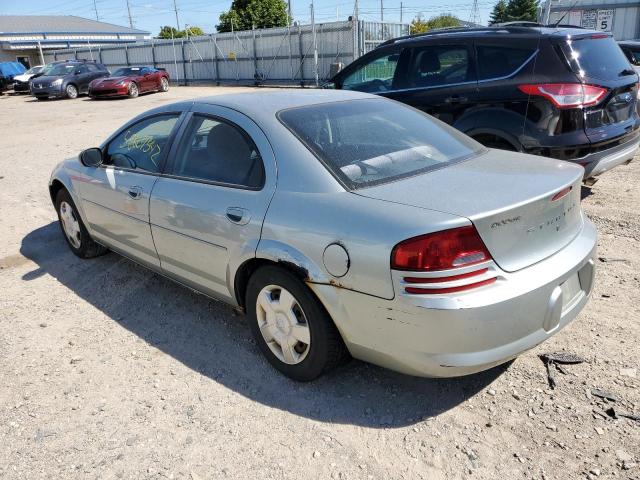 1B3EL46T65N636102 - 2005 DODGE STRATUS SILVER photo 3