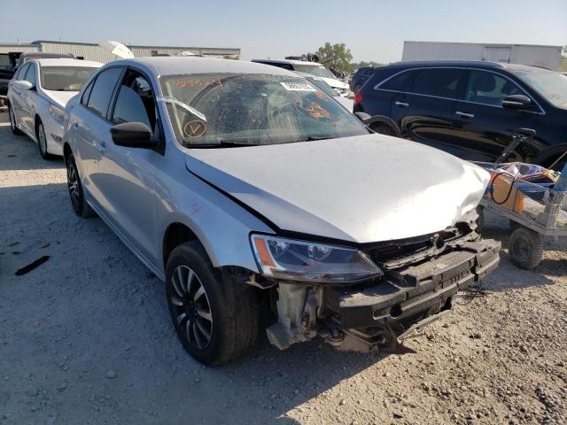 3VW1K7AJ2EM428524 - 2014 VOLKSWAGEN JETTA BASE 银色 照片 1