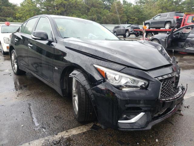 JN1EV7AR8JM441112 - 2018 INFINITI Q50 BLACK photo 1