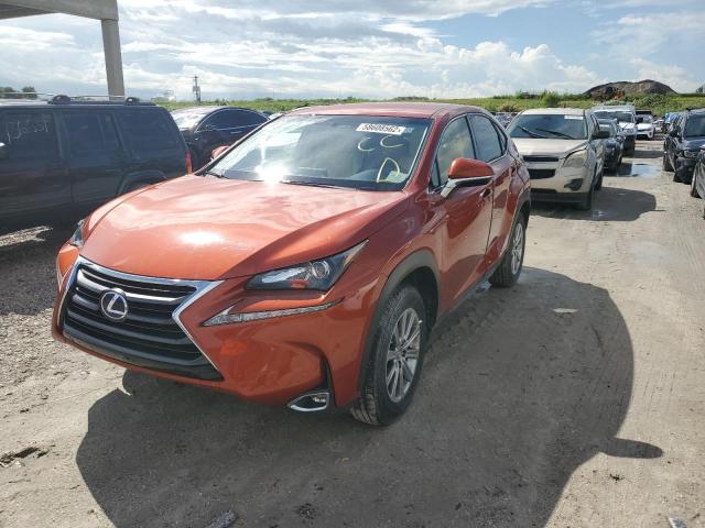 JTJYWRBZ2F2004949 - 2015 LEXUS NX 300H ORANGE photo 2